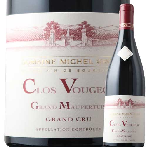 クロ・ヴージョ　 ミシェル・グロ 2022年 フランス ブルゴーニュ 赤ワイン ミディアムボディ 750ml