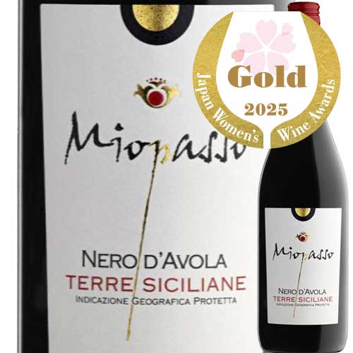 ミオパッソ・ネロ・ダヴォラ ワイン・ピープル 2023年 イタリア シチリア 赤ワイン フルボディ 750ml