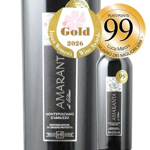 アマランタ・モンテプルチアーノ・ダブルッツォ テヌータ・ウリッセ 2021年 イタリア アブルッツオ 赤ワイン フルボディ 750ml