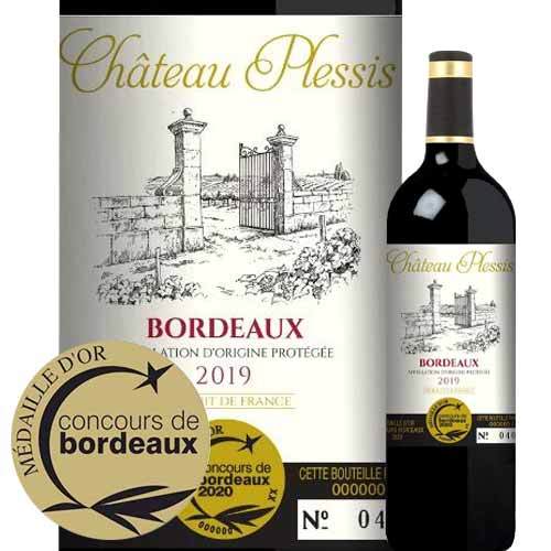 シャトー・プレシス 2019年 フランス ボルドー 赤ワイン フルボディ 750ml