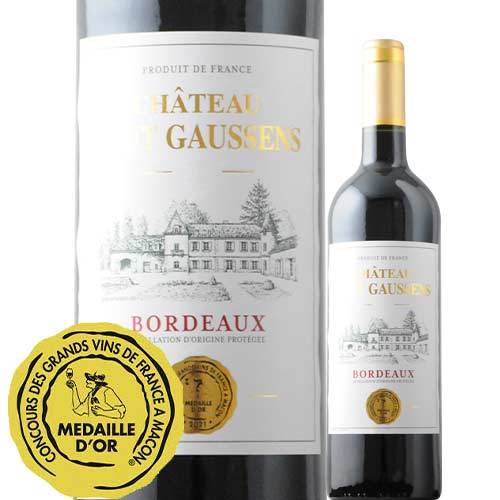 シャトー・オー・ゴソン 2019年 フランス ボルドー 赤ワイン フルボディ 750ml