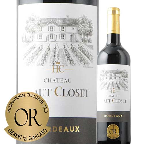 シャトー・オー・クロゼ 2020年 フランス ボルドー 赤ワイン フルボディ 750ml