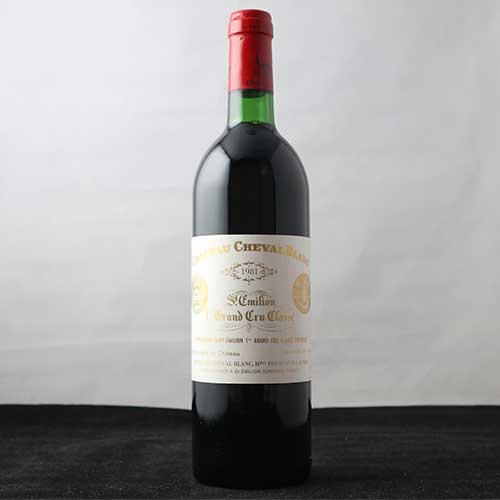 シャトー・シュヴァル・ブラン 1981年 フランス ボルドー 赤ワイン フルボディ 750ml