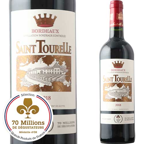 サン・トゥーレル 2018年 フランス ボルドー 赤ワイン フルボディ 750ml