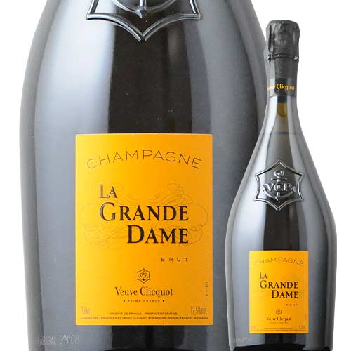 ヴーヴクリコ・ラ・グランダム（箱なし）　 ヴーヴ・クリコ 2015年 フランス シャンパーニュ シャンパン＆スパークリングワイン 辛口 750ml