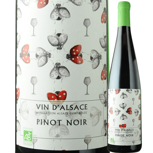 ピノノワール　ビオ　カーヴ・ド・リボヴィレ 2021年 フランス アルザス 赤ワイン ミディアムボディ 750ml