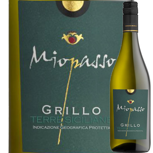 ミオパッソ・グリッロ ワイン・ピープル 2016年 イタリア シチリア 白ワイン 辛口 750ml