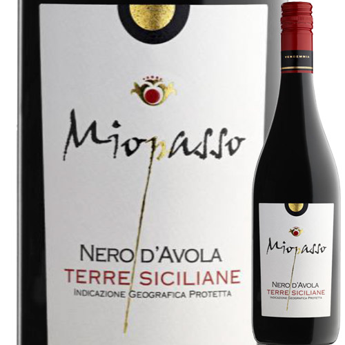 ミオパッソ・ネロ・ダヴォラ ワイン・ピープル 2015年 イタリア シチリア 赤ワイン フルボディ 750ml