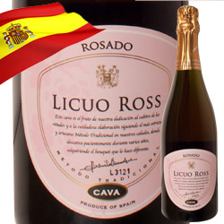 リクオ・ロス・ロサード・セミセコ ヴァルサクロ NV スペイン ラ・リオハ スパークリングワイン・ロゼ 中甘口 750ml