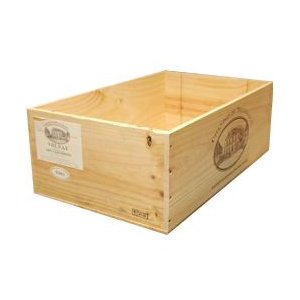 ワイン木箱（6本用）※木箱の銘柄やサイズ、色などはご指定いただけません。