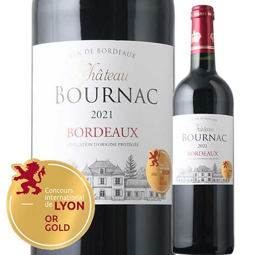 シャトー・ル・ブルナック 2021年 フランス ボルドー 赤ワイン フルボディ 750ml