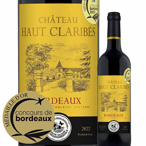 シャトー・オー・クラリベ 2022年 フランス ボルドー 赤ワイン フルボディ 750ml