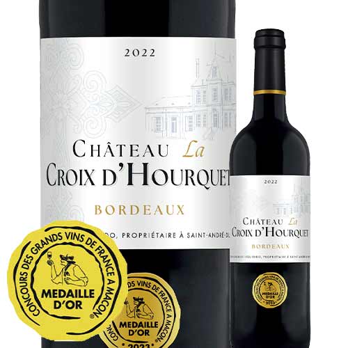 シャトー・ラ・クロワ・ドゥルケ 2022年 フランス ボルドー 赤ワイン フルボディ 750ml