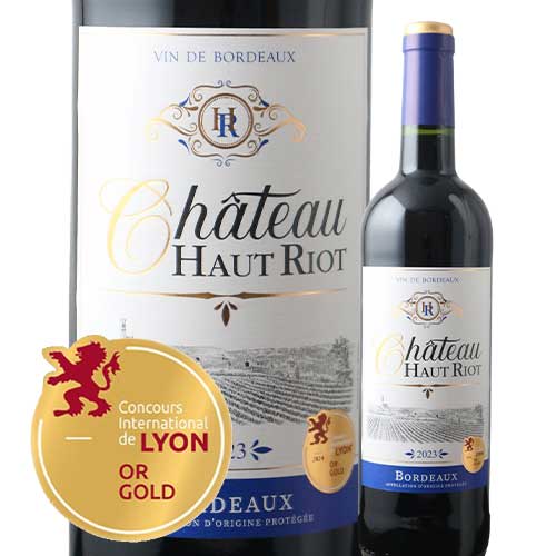 シャトー・オー・リオ 2023年 フランス ボルドー赤ワイン フルボディ 750ml