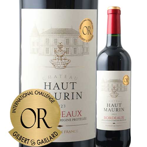 シャトー・オー・モラン 2023年 フランス ボルドー赤ワイン フルボディ 750ml【2025B】