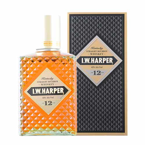 I.W.HARPER 12年 (IWハーパー)6本　 i.w.harperウイスキー