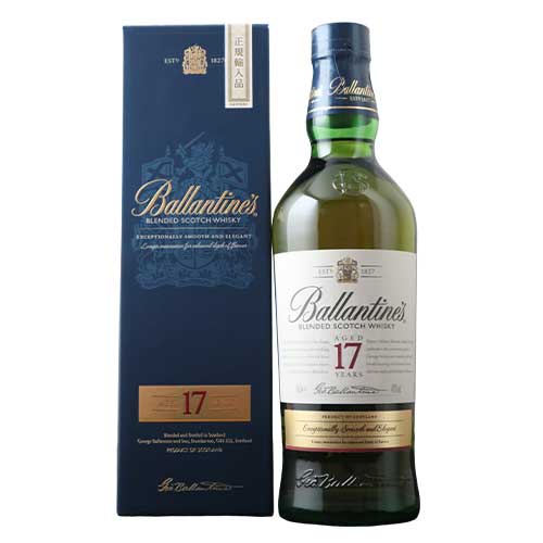 バランタイン 17年　40度（化粧箱付き） ウィスキー 700ml