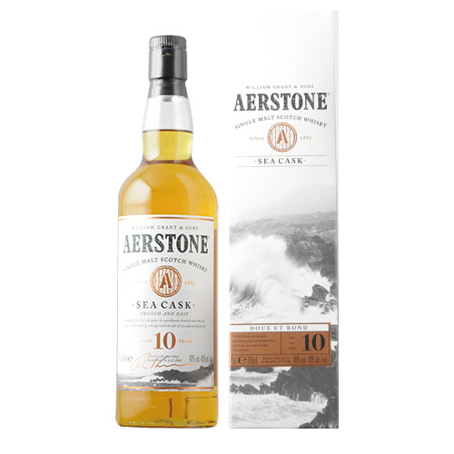 アーストン・10年・シーカスク（箱あり）  アーストン NV 英国（イギリス） スコットランド ウィスキー 辛口 700ml