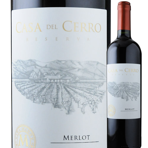 カサ・デル・セロ・レゼルヴァ・メルロ ヴィニャ・マーティ 2016年 チリ セントラル・ヴァレー 赤ワイン フルボディ 750ml