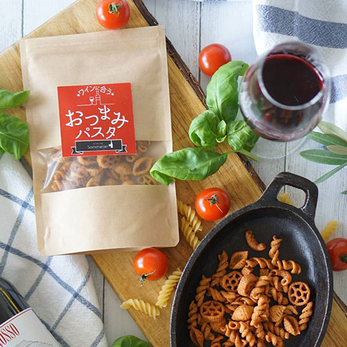 おつまみパスタ　トマトバジル味　25g 日本【食品】【おつまみ】